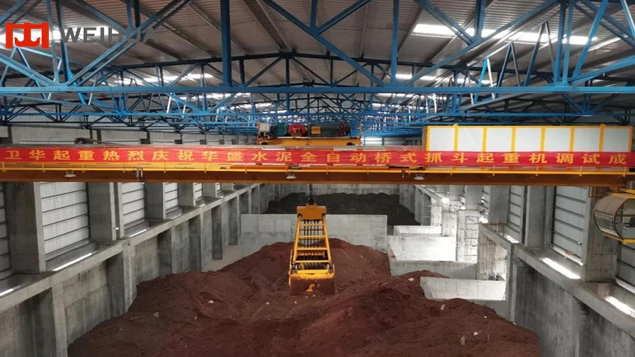 Overhead Crane for Cement Industry