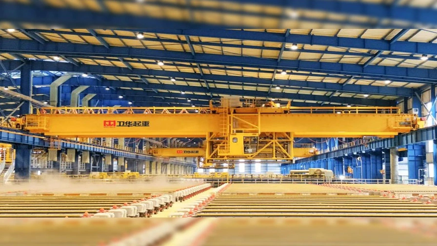 Multifunctional Crane for Electrolytic Copper