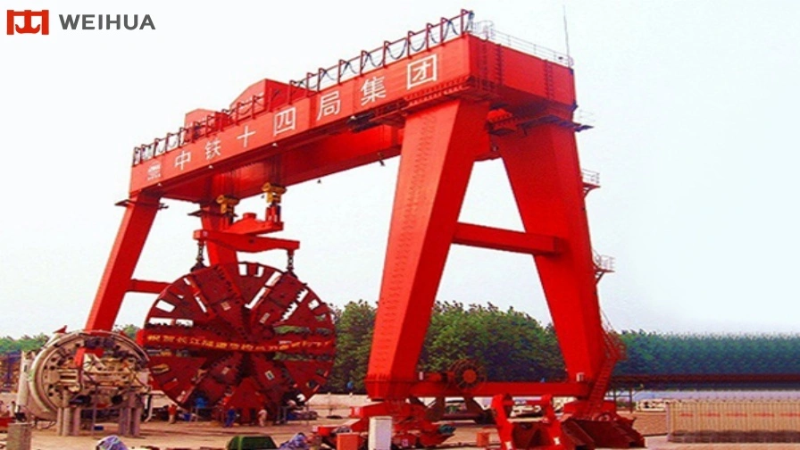Gantry Crane for Shield Tunneling Machines