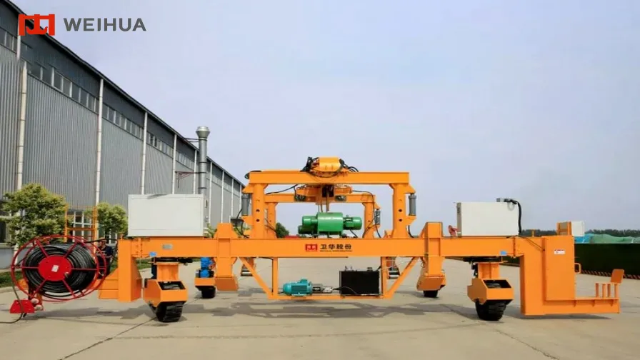Rubber Tire Track Laying Crane