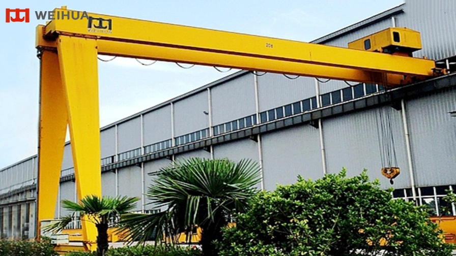 Double Girder Semi-Gantry Crane